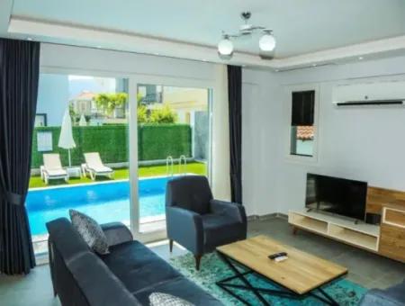 Mugla Dalanda Rent 4 1 Jacuzzi Dreibettzimmer Villa